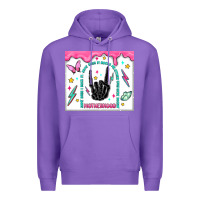 Purple some days i rock it Premium Hoodie - MaliasSmallBusiness