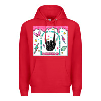 Red some days i rock it Premium Hoodie - MaliasSmallBusiness