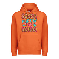 Carrot sassy just like my mama Premium Hoodie - MaliasSmallBusiness