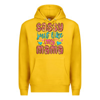 Lemon sassy just like my mama Premium Hoodie - MaliasSmallBusiness