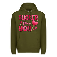 Army Green sucker for you Premium Hoodie - MaliasSmallBusiness