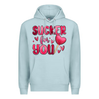 Blue Mist sucker for you Premium Hoodie - MaliasSmallBusiness