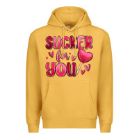 Mustard sucker for you Premium Hoodie - MaliasSmallBusiness