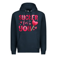 Navy sucker for you Premium Hoodie - MaliasSmallBusiness