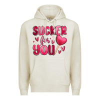 Oatmeal Heather sucker for you Premium Hoodie - MaliasSmallBusiness