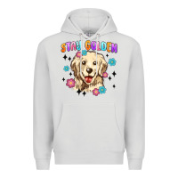 Dove Grey stay golden Premium Hoodie - MaliasSmallBusiness
