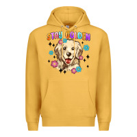 Mustard stay golden Premium Hoodie - MaliasSmallBusiness