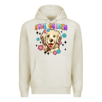 Oatmeal Heather stay golden Premium Hoodie - MaliasSmallBusiness
