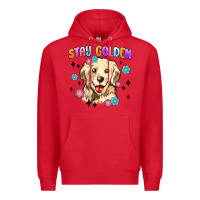 Red stay golden Premium Hoodie - MaliasSmallBusiness