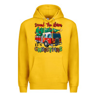 Lemon sound the alarm its christmas fire truck Premium Hoodie - MaliasSmallBusiness