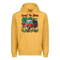 Sound The Alarm Its Christmas Fire Truck Premium Hoodie | Teevron