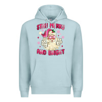 Blue Mist stay merry and bright Premium Hoodie - MaliasSmallBusiness