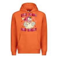 Carrot stay merry and bright Premium Hoodie - MaliasSmallBusiness