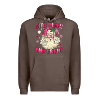 Coffee stay merry and bright Premium Hoodie - MaliasSmallBusiness