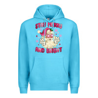 Ocean Blue stay merry and bright Premium Hoodie - MaliasSmallBusiness