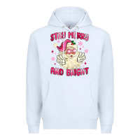 White stay merry and bright Premium Hoodie - MaliasSmallBusiness