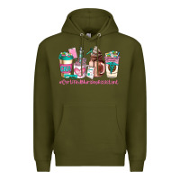 Army Green cerified nursing assistant coffee cup Premium Hoodie - AdoDesignShop
