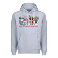 Heather Grey cerified nursing assistant coffee cup Premium Hoodie - AdoDesignShop