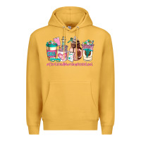 Mustard cerified nursing assistant coffee cup Premium Hoodie - AdoDesignShop