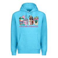 Ocean Blue cerified nursing assistant coffee cup Premium Hoodie - AdoDesignShop