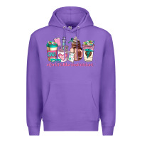 Purple cerified nursing assistant coffee cup Premium Hoodie - AdoDesignShop