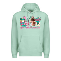Seafoam cerified nursing assistant coffee cup Premium Hoodie - AdoDesignShop