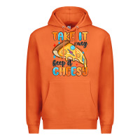 Carrot take it easy keep it cheesy Premium Hoodie - MaliasSmallBusiness