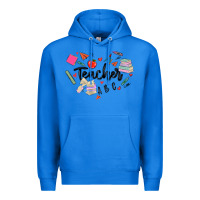 True Royal teacher heart Premium Hoodie - MaliasSmallBusiness