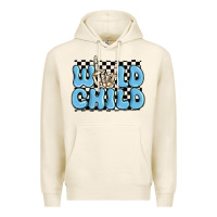 Tofu wild child blue skeleton Premium Hoodie - MaliasSmallBusiness
