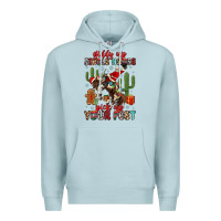 Blue Mist giddy up jingle horse pick up your feet Premium Hoodie - MaliasSmallBusiness