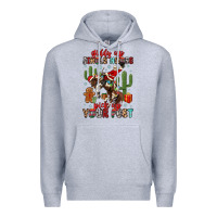 Heather Grey giddy up jingle horse pick up your feet Premium Hoodie - MaliasSmallBusiness