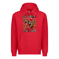 Red giddy up jingle horse pick up your feet Premium Hoodie - MaliasSmallBusiness