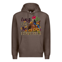Coffee long live the cowgirls Premium Hoodie - MaliasSmallBusiness