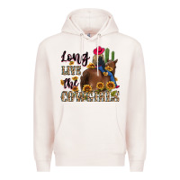 Pale Pink long live the cowgirls Premium Hoodie - MaliasSmallBusiness