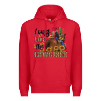 Red long live the cowgirls Premium Hoodie - MaliasSmallBusiness