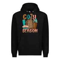 Black cozy season Premium Hoodie - MaliasSmallBusiness