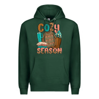 Sports Green cozy season Premium Hoodie - MaliasSmallBusiness