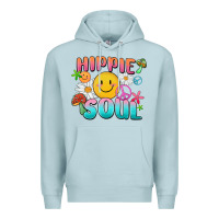 Blue Mist hippie soul Premium Hoodie - MaliasSmallBusiness