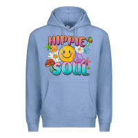 Colony Blue hippie soul Premium Hoodie - MaliasSmallBusiness