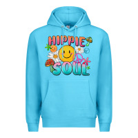 Ocean Blue hippie soul Premium Hoodie - MaliasSmallBusiness