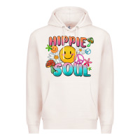 Pale Pink hippie soul Premium Hoodie - MaliasSmallBusiness