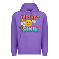 Purple hippie soul Premium Hoodie - MaliasSmallBusiness
