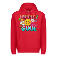 Red hippie soul Premium Hoodie - MaliasSmallBusiness