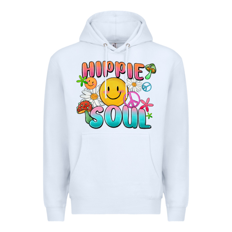 Hippie Soul Premium Hoodie by MaliasSmallBusiness | Teevron