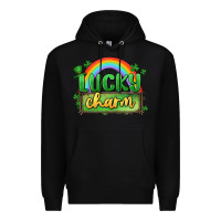 Black lucky charm Premium Hoodie - MaliasSmallBusiness
