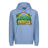 Colony Blue lucky charm Premium Hoodie - MaliasSmallBusiness