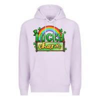 Lilac lucky charm Premium Hoodie - MaliasSmallBusiness