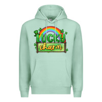 Seafoam lucky charm Premium Hoodie - MaliasSmallBusiness
