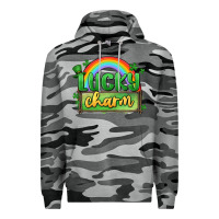 Slate Camo lucky charm Premium Hoodie - MaliasSmallBusiness