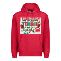 Cardinal don't get your tinsel in a tangle Premium Hoodie - MaliasSmallBusiness